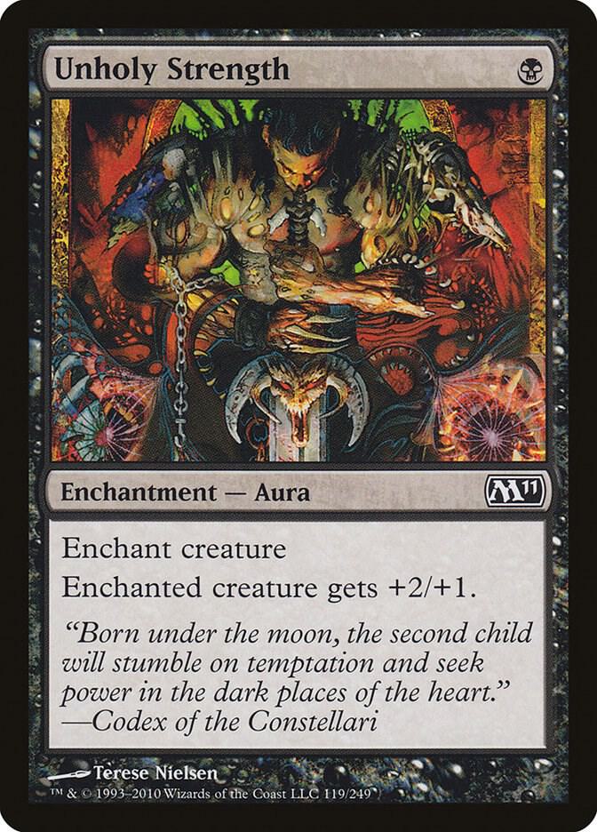 Unholy Strength [Magic 2011 (M11)] 119