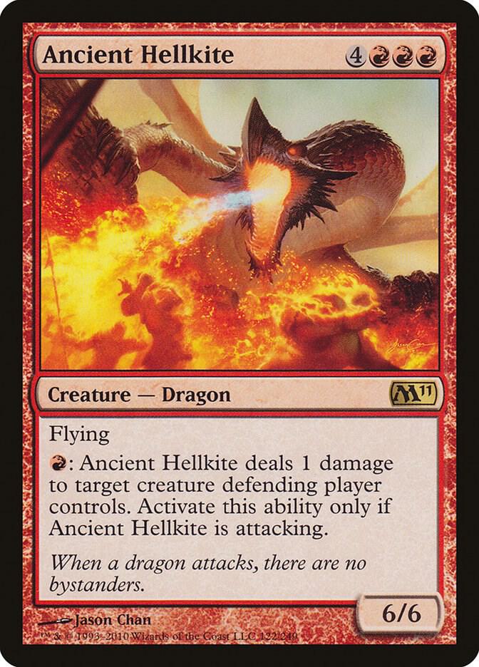 Ancient Hellkite [Magic 2011 (M11)] 122