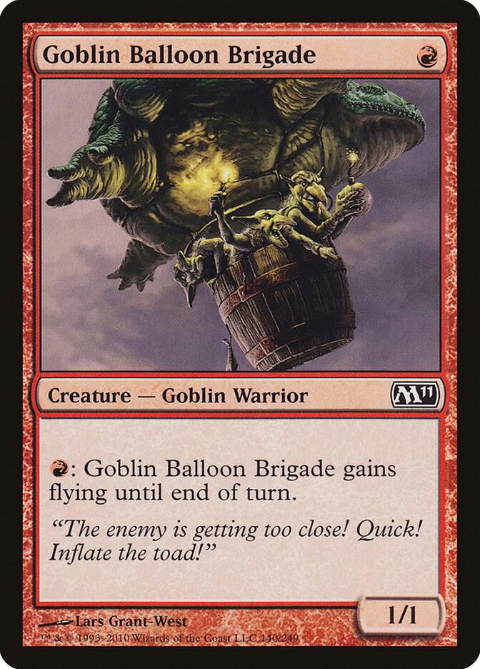 Goblin Balloon Brigade [Magic 2011 (M11)] 140