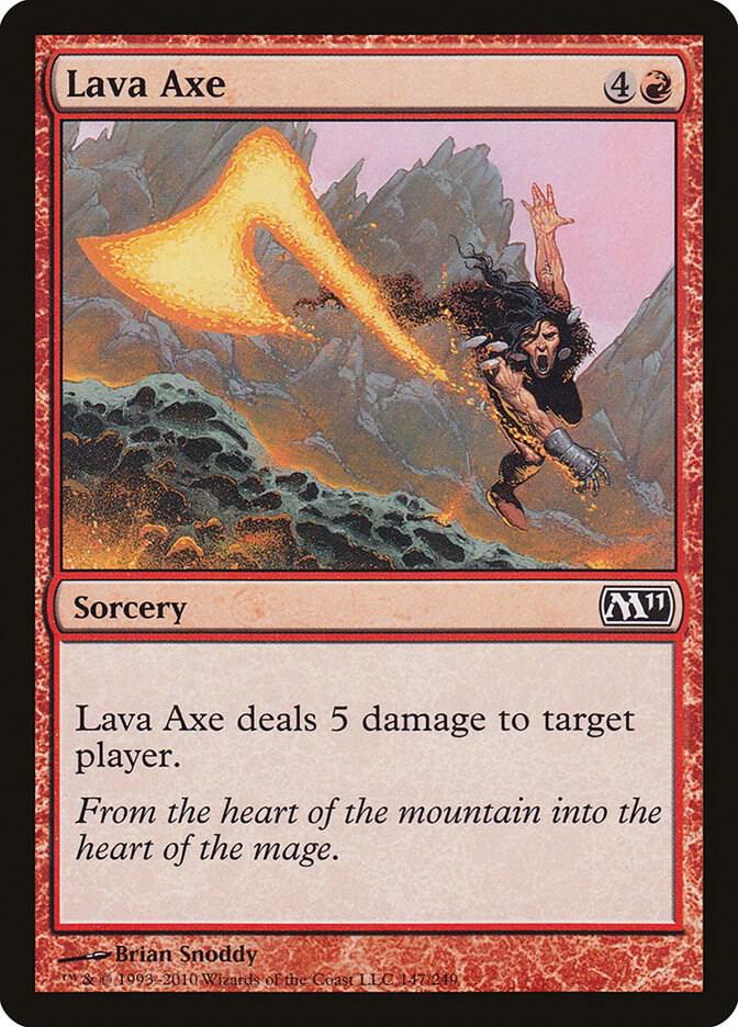 Lava Axe [Magic 2011 (M11)] 147