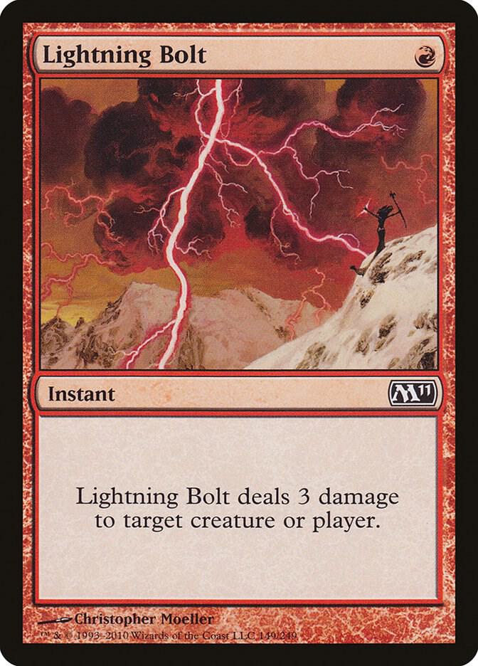 Lightning Bolt [Magic 2011 (M11)] 149