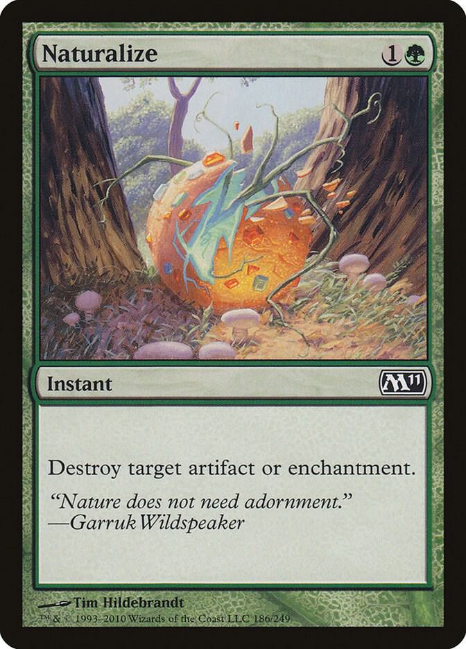 Naturalize [Magic 2011 (M11)] 186