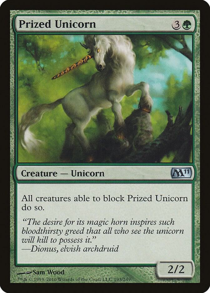 Prized Unicorn [Magic 2011 (M11)] 193