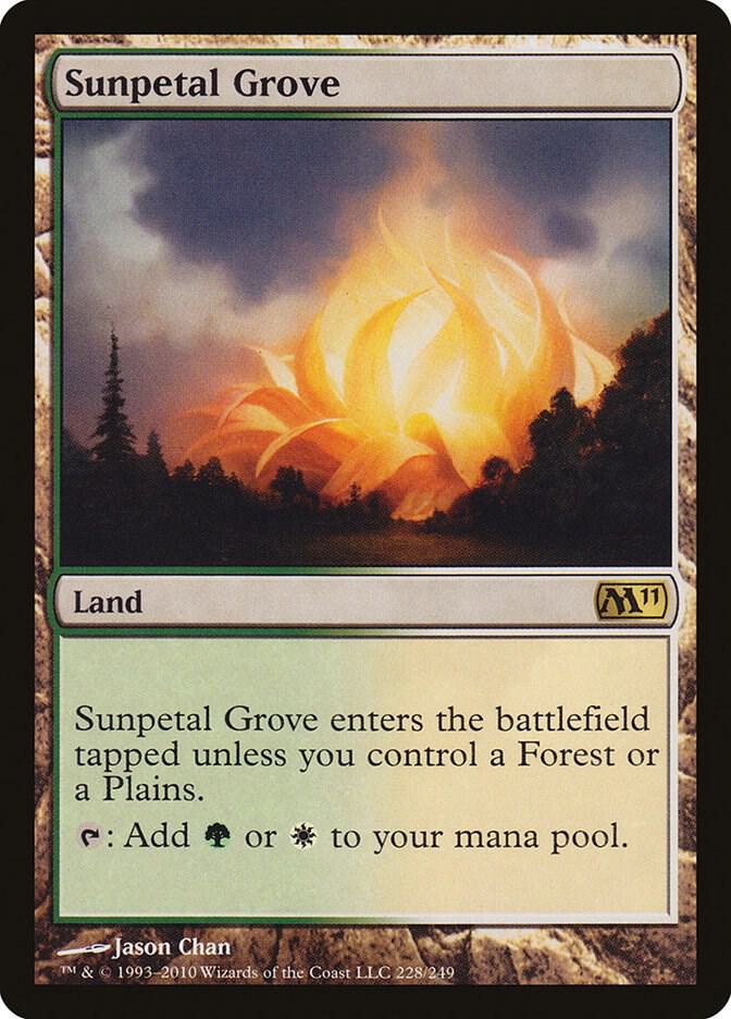 Sunpetal Grove [Magic 2011 (M11)] 228