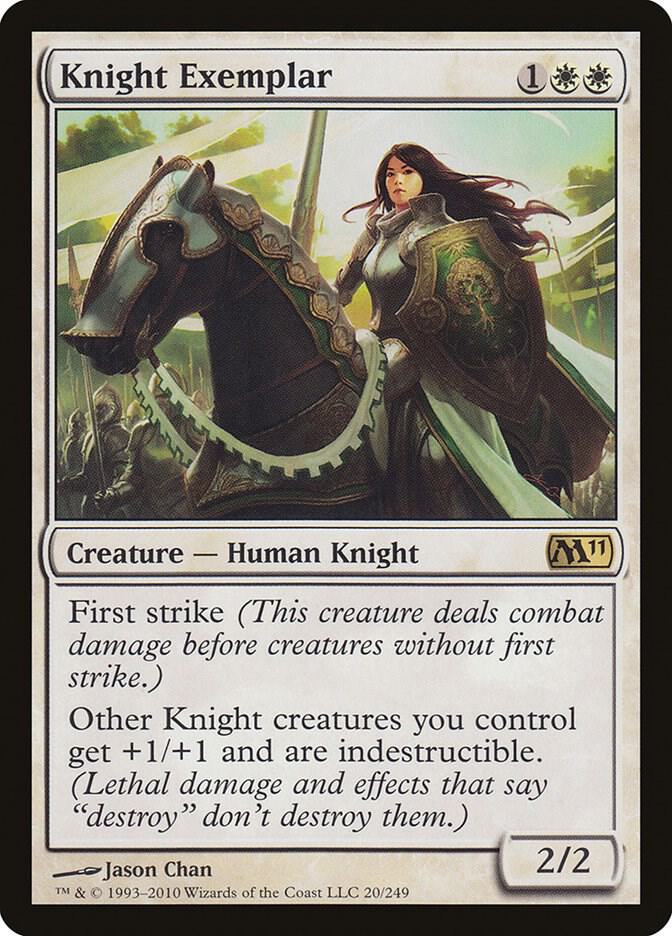 Knight Exemplar [Magic 2011 (M11)] 20