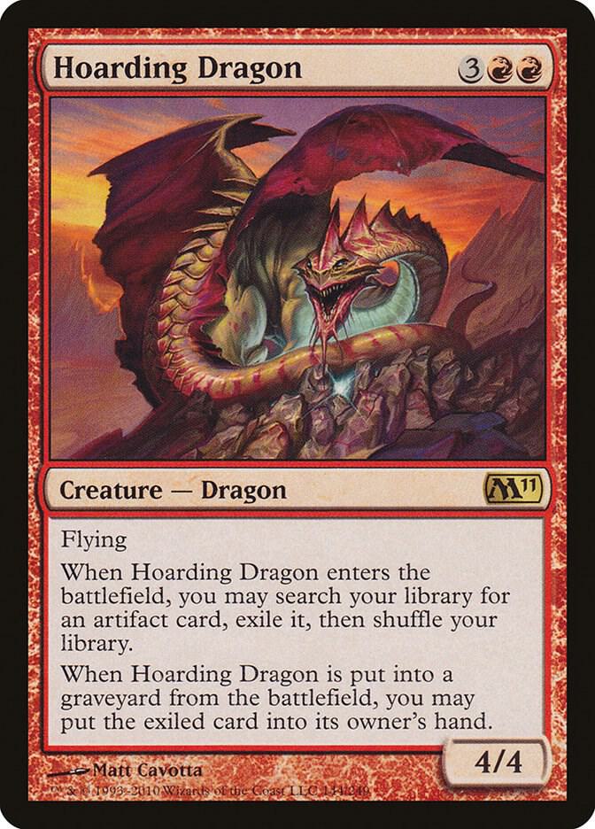 Hoarding Dragon [Magic 2011 (M11)] 144