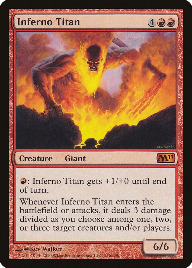 Inferno Titan [Magic 2011 (M11)] 146
