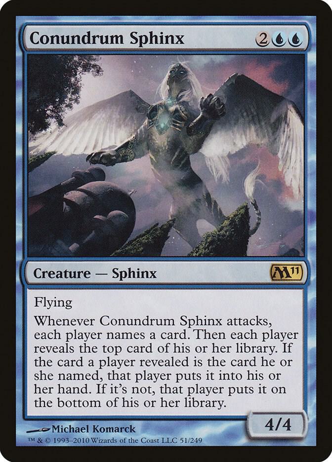 Conundrum Sphinx [Magic 2011 (M11)] 51