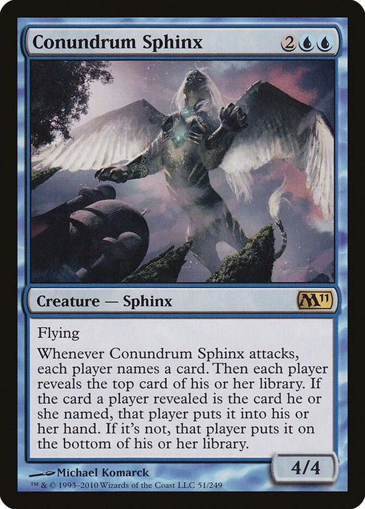 Conundrum Sphinx [Magic 2011 (M11)] 51