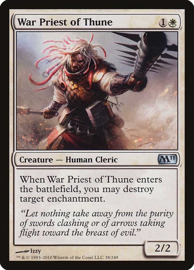 War Priest of Thune [Magic 2011 (M11)] 38