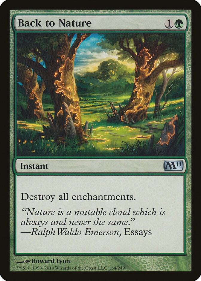 Back to Nature [Magic 2011 (M11)] 164
