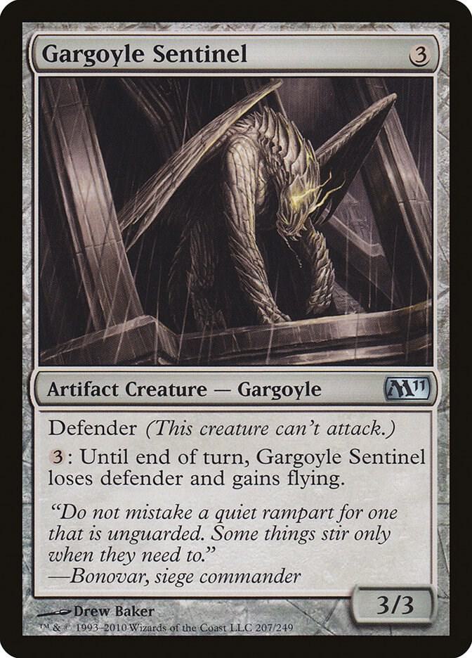 Gargoyle Sentinel [Magic 2011 (M11)] 207