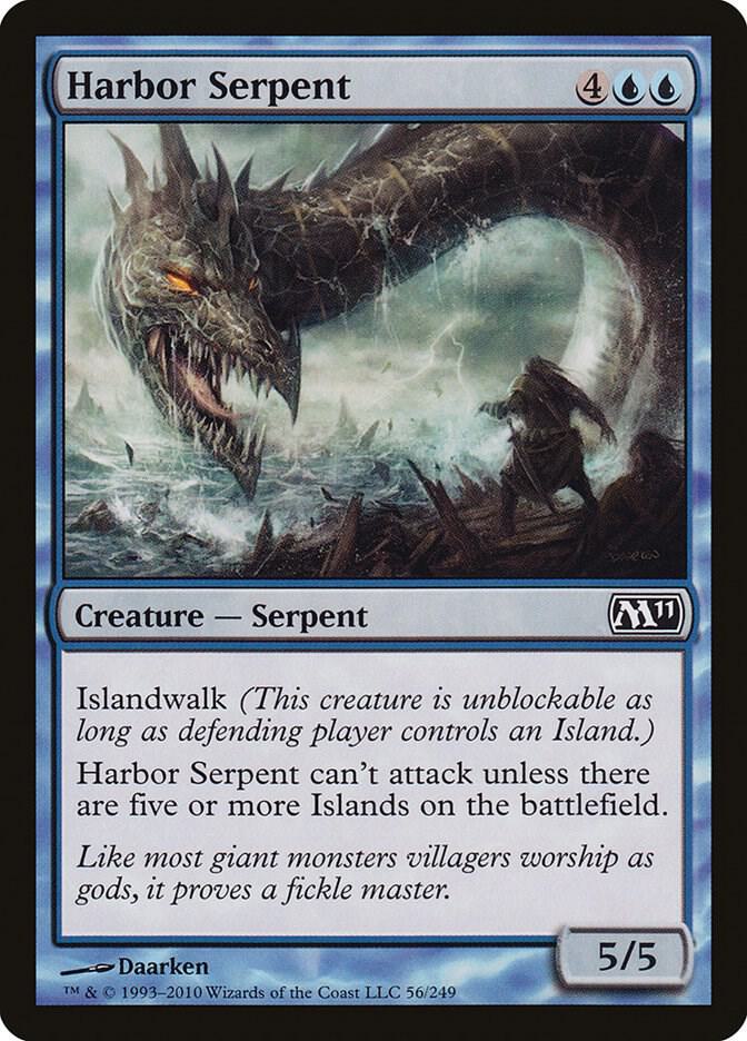Harbor Serpent [Magic 2011 (M11)] 56