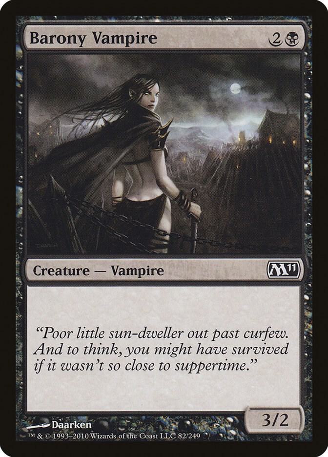 Barony Vampire [Magic 2011 (M11)] 82
