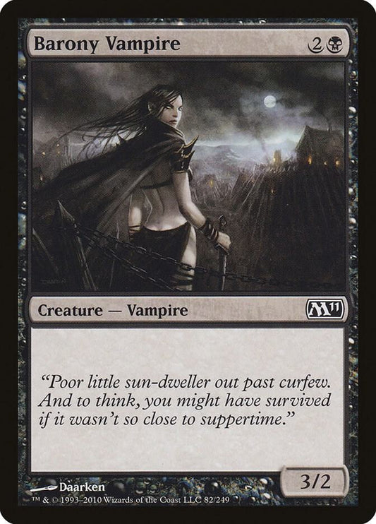 Barony Vampire [Magic 2011 (M11)] 82