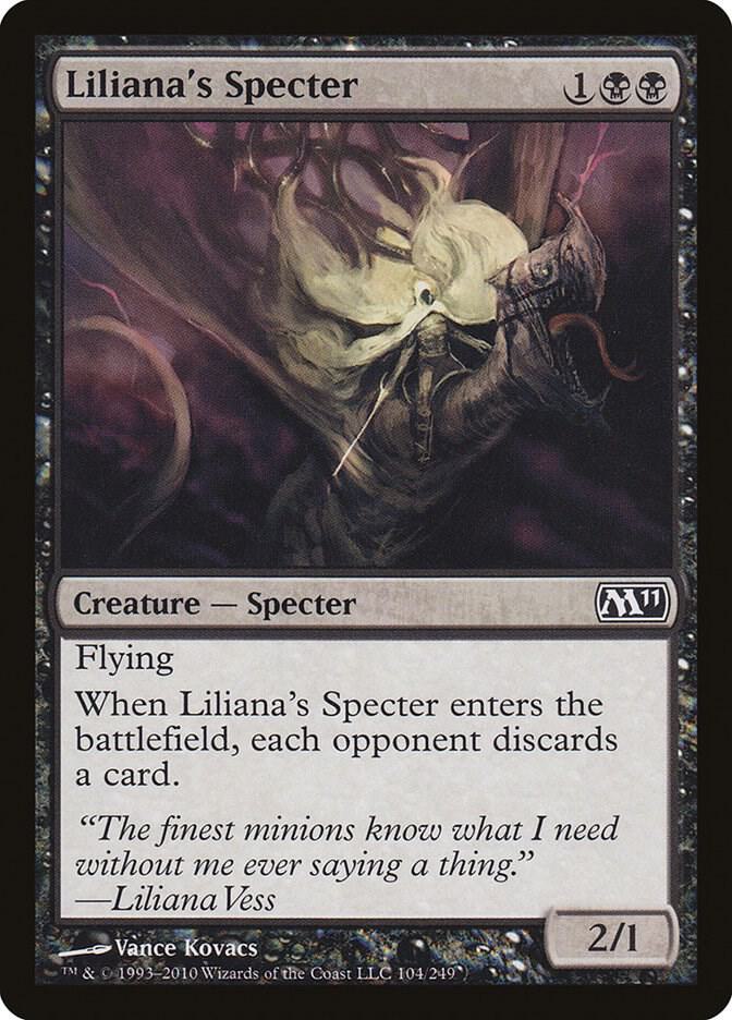 Liliana's Specter [Magic 2011 (M11)] 104
