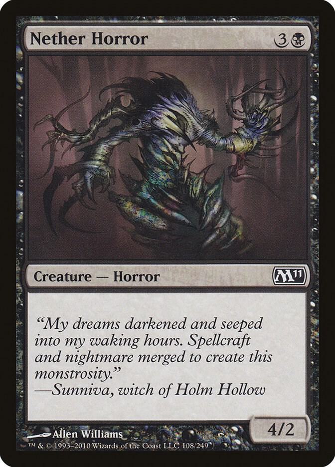 Nether Horror [Magic 2011 (M11)] 108