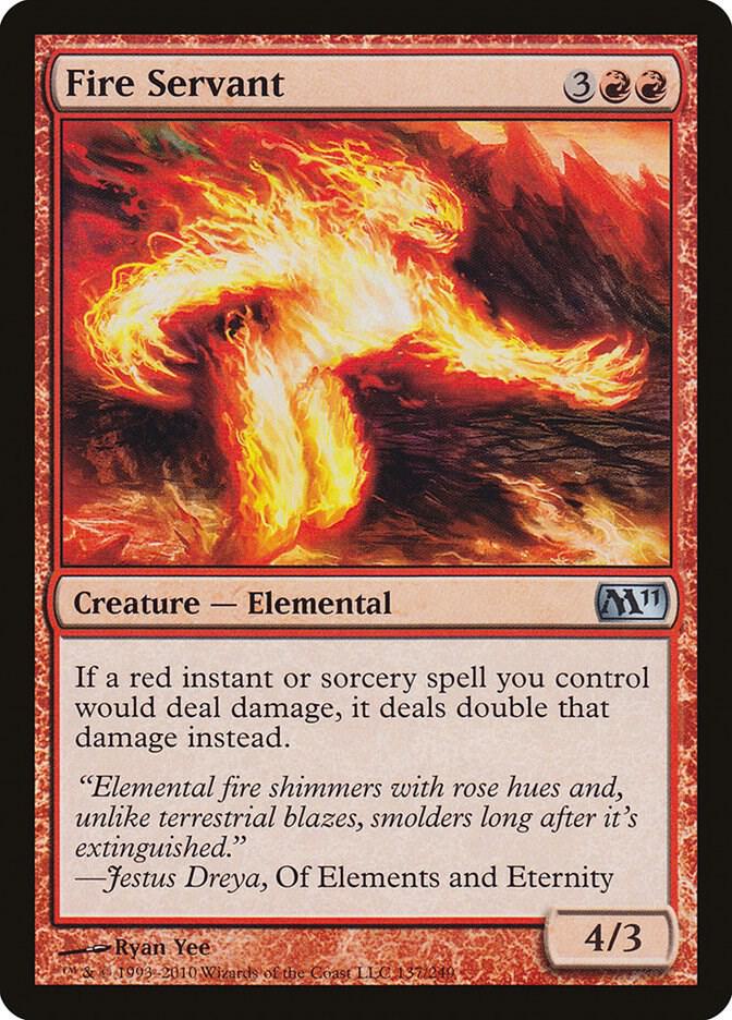 Fire Servant [Magic 2011 (M11)] 137