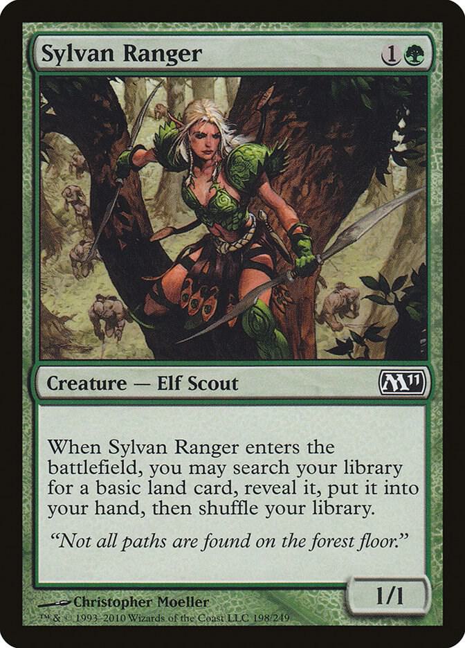 Sylvan Ranger [Magic 2011 (M11)] 198