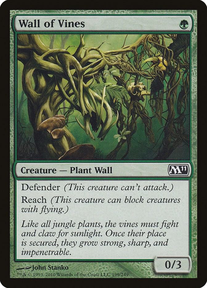 Wall of Vines [Magic 2011 (M11)] 199