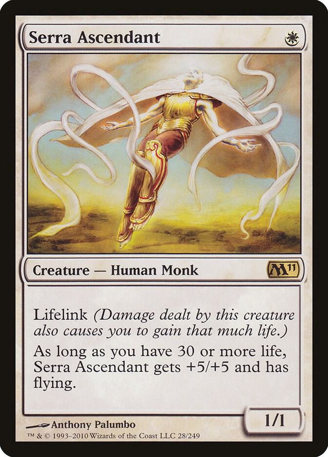 Serra Ascendant [Magic 2011 (M11)] 28