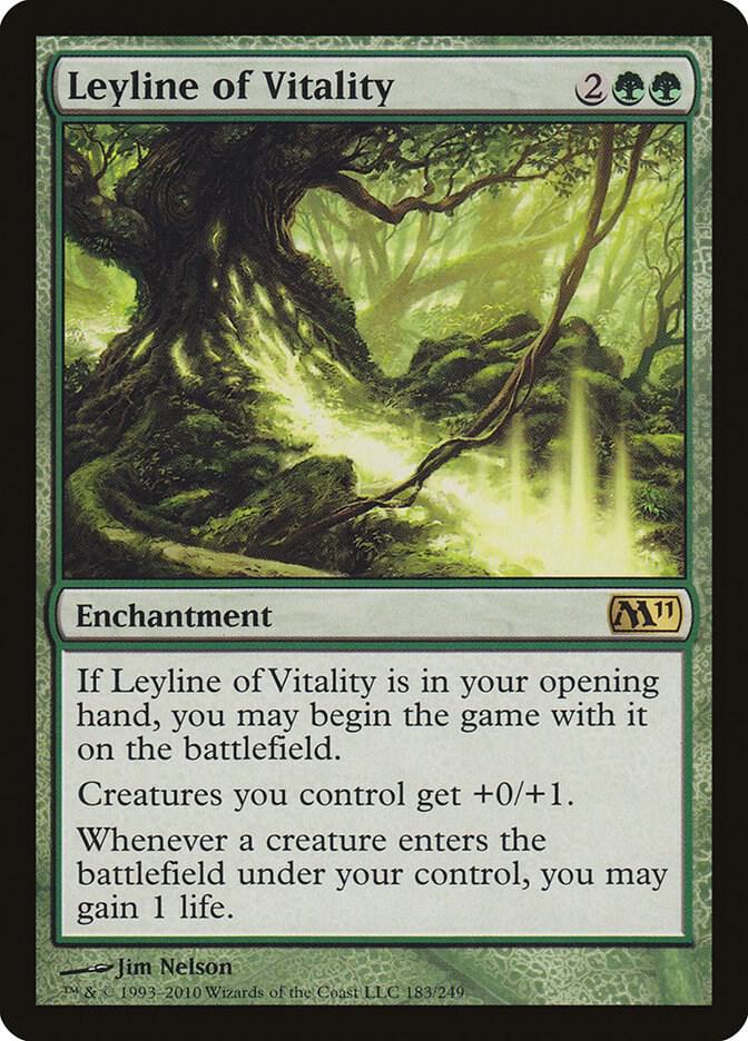 Leyline of Vitality [Magic 2011 (M11)] 183