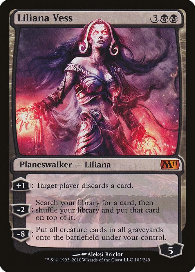 Liliana Vess [Magic 2011 (M11)] 102