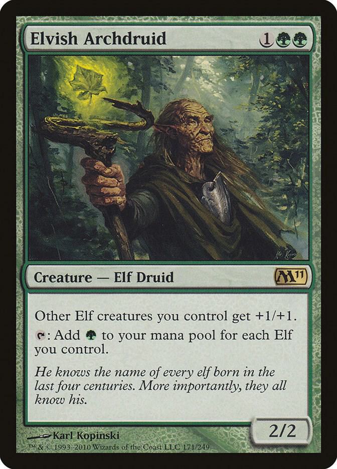 Elvish Archdruid [Magic 2011 (M11)] 171