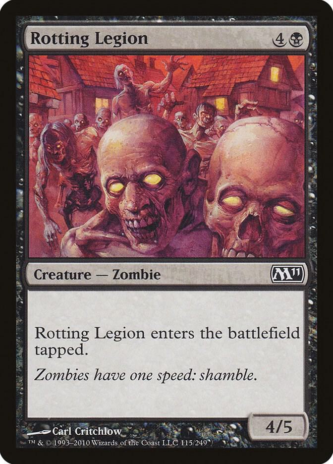 Rotting Legion [Magic 2011 (M11)] 115