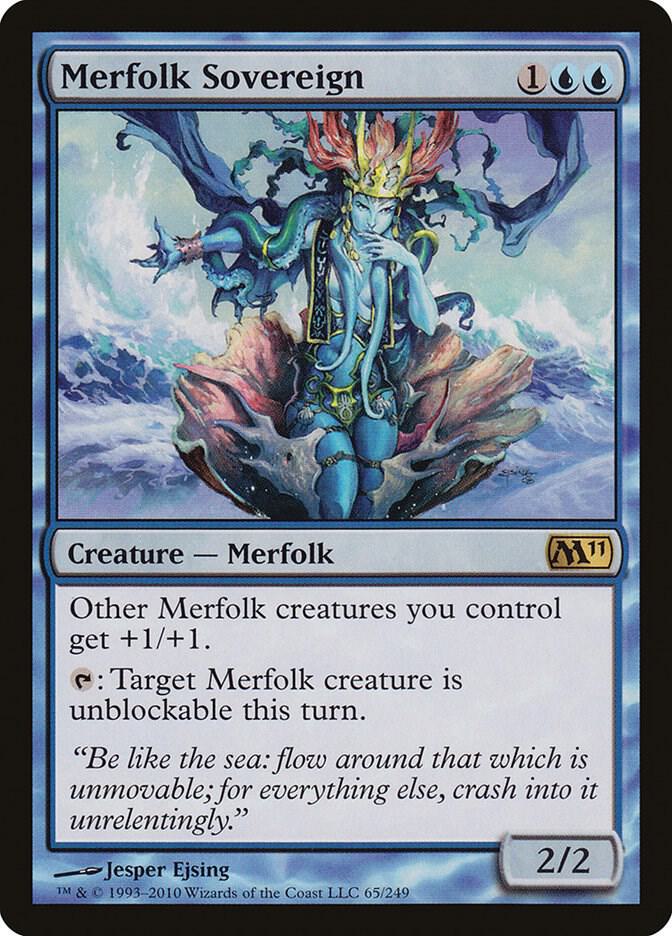Merfolk Sovereign [Magic 2011 (M11)] 65