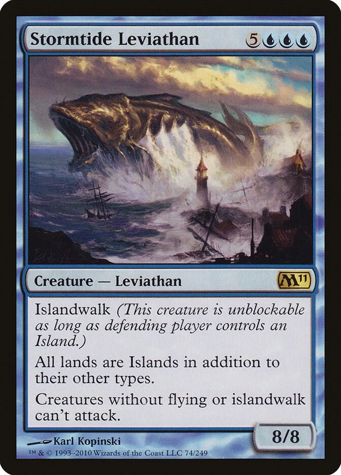 Stormtide Leviathan [Magic 2011 (M11)] 74