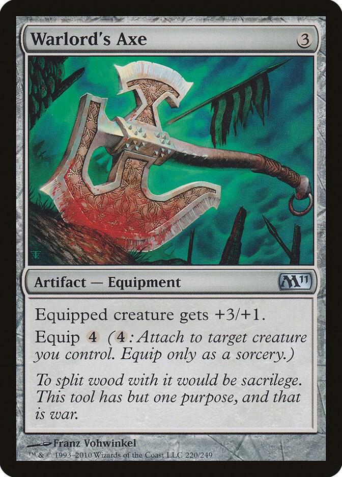 Warlord's Axe [Magic 2011 (M11)] 220