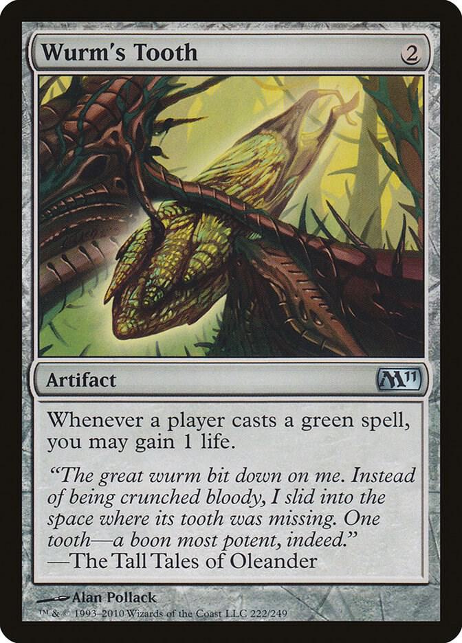 Wurm's Tooth [Magic 2011 (M11)] 222