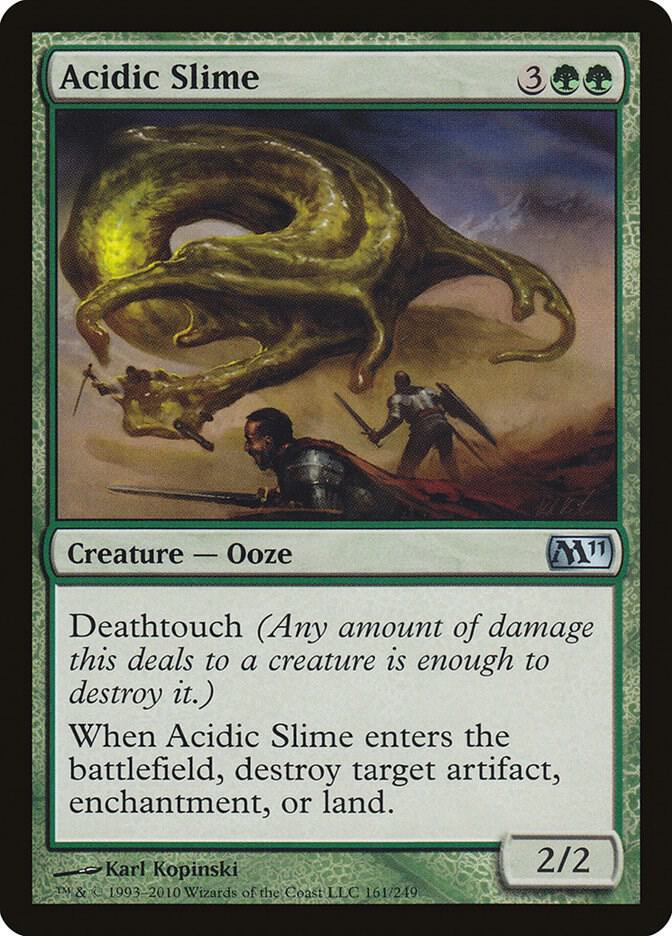 Acidic Slime [Magic 2011 (M11)] 161
