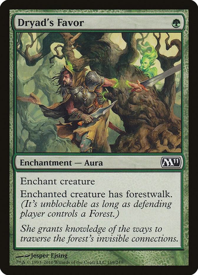 Dryad's Favor [Magic 2011 (M11)] 169