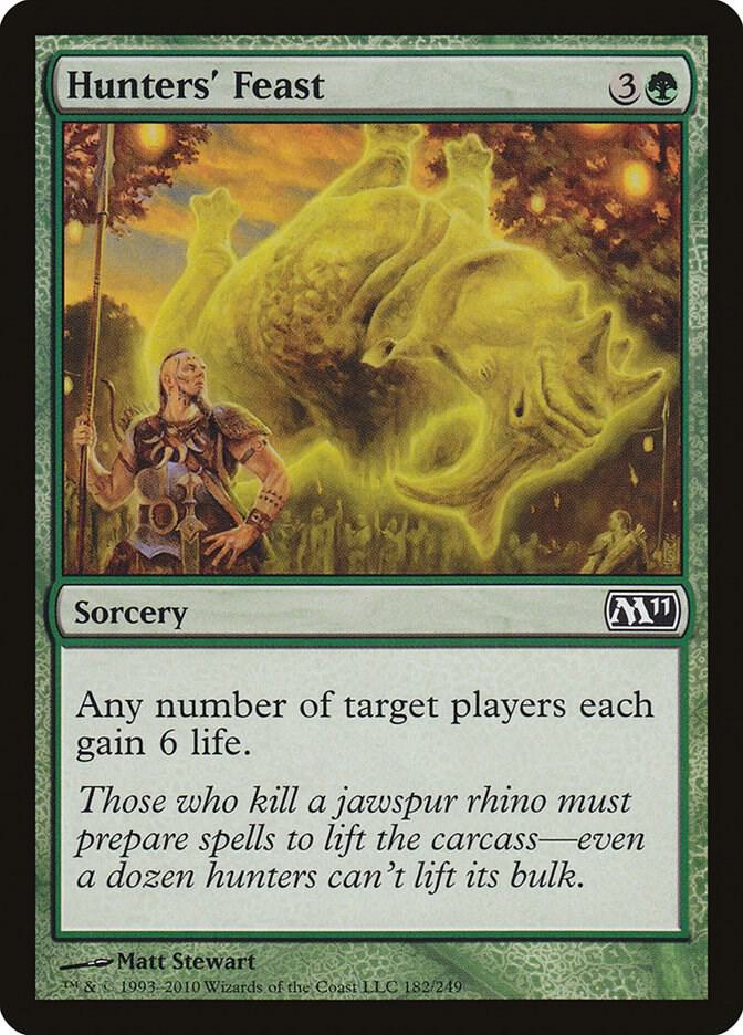 Hunters' Feast [Magic 2011 (M11)] 182