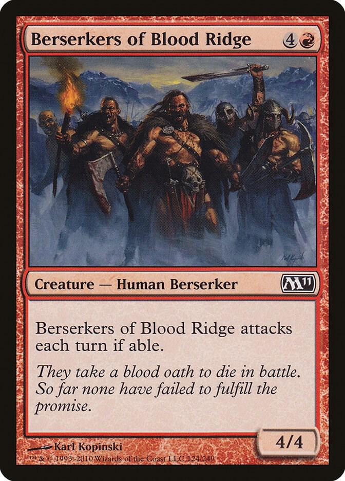 Berserkers of Blood Ridge [Magic 2011 (M11)] 124