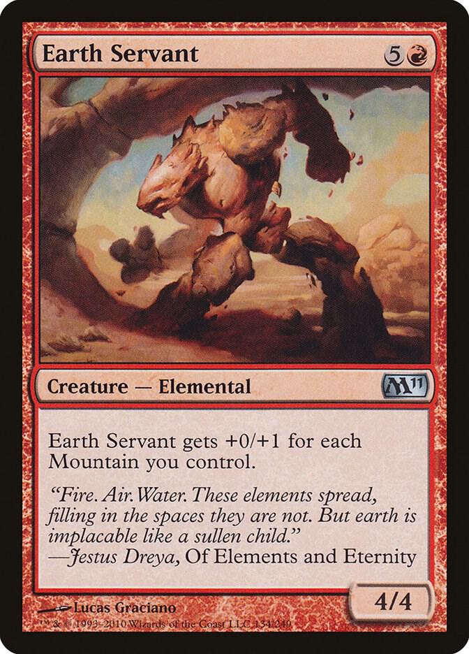 Earth Servant [Magic 2011 (M11)] 134