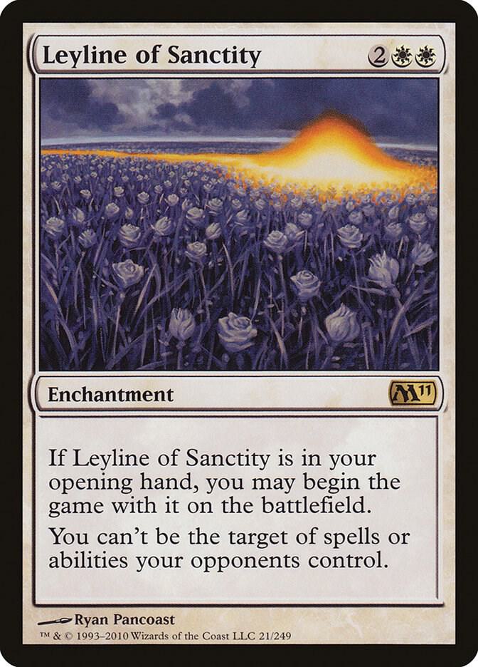 Leyline of Sanctity [Magic 2011 (M11)] 21