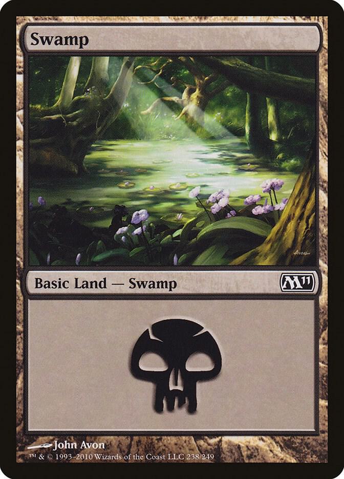 Swamp (238) [Magic 2011 (M11)] 238