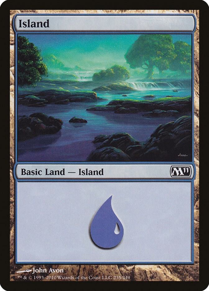 Island (235) [Magic 2011 (M11)] 235