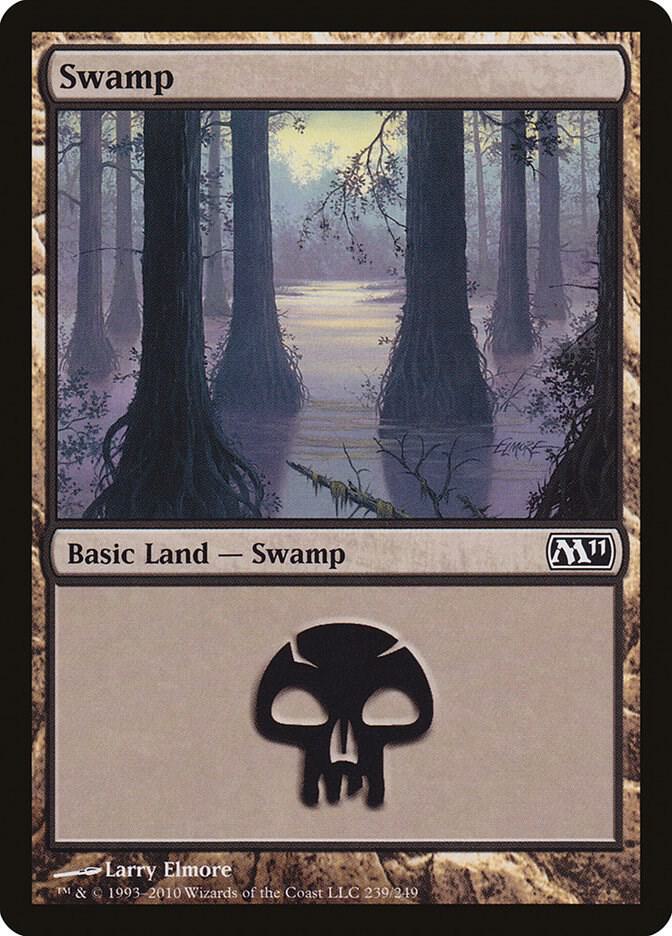 Swamp (239) [Magic 2011 (M11)] 239