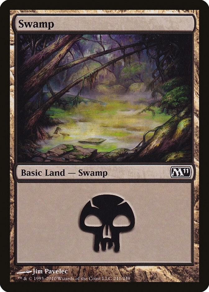 Swamp (241) [Magic 2011 (M11)] 241
