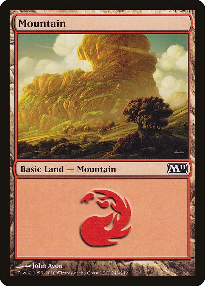 Mountain (243) [Magic 2011 (M11)] 243