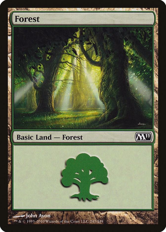 Forest (247) [Magic 2011 (M11)] 247
