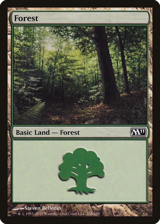 Forest (248) [Magic 2011 (M11)] 248