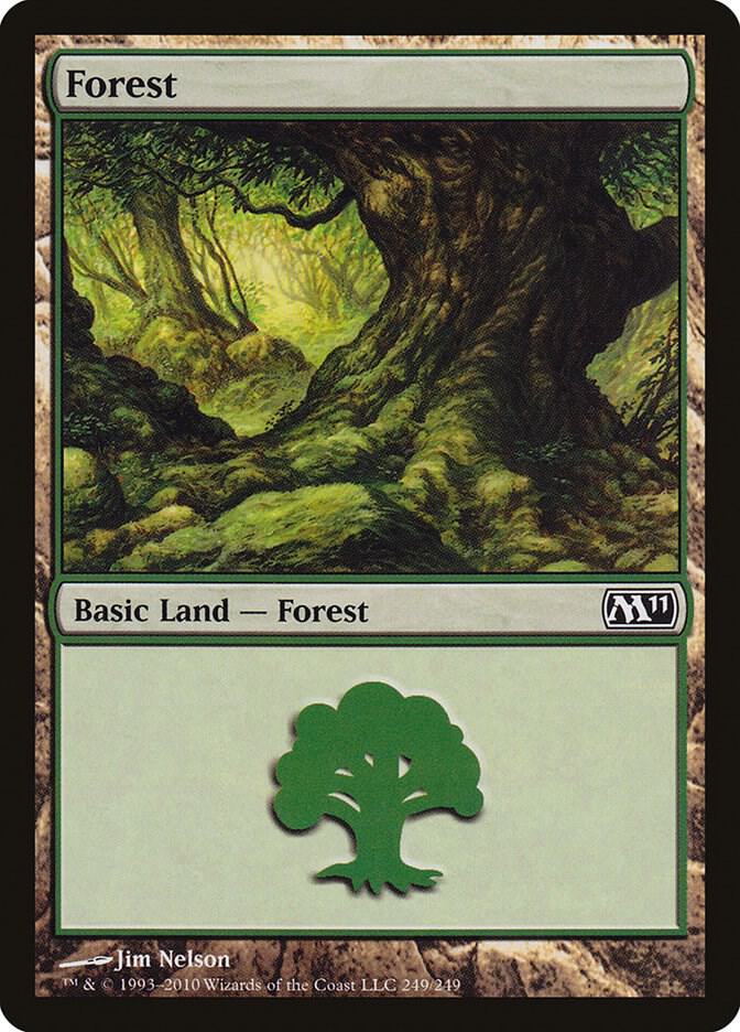 Forest (249) [Magic 2011 (M11)] 249