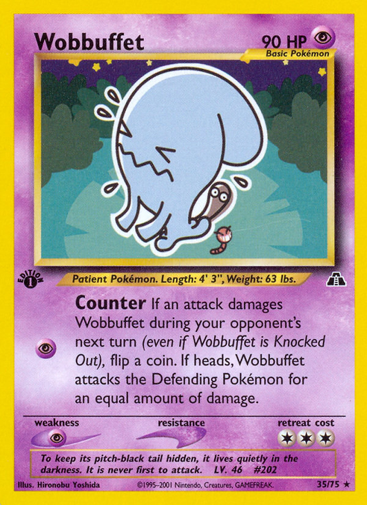 Wobbuffet - 35/75 Neo Discovery