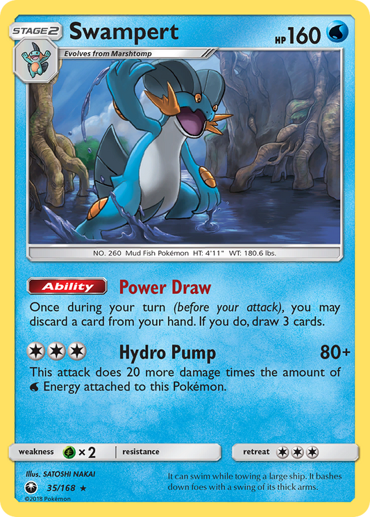 Swampert - 35/168 Celestial Storm