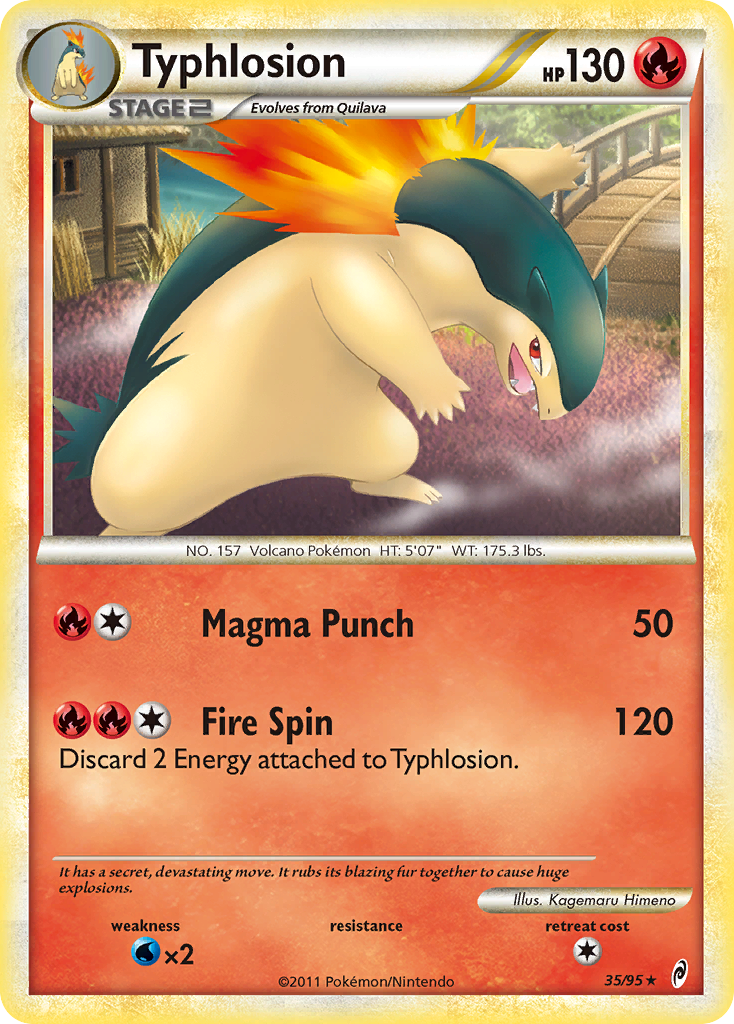 Typhlosion - 35/95 Call of Legends